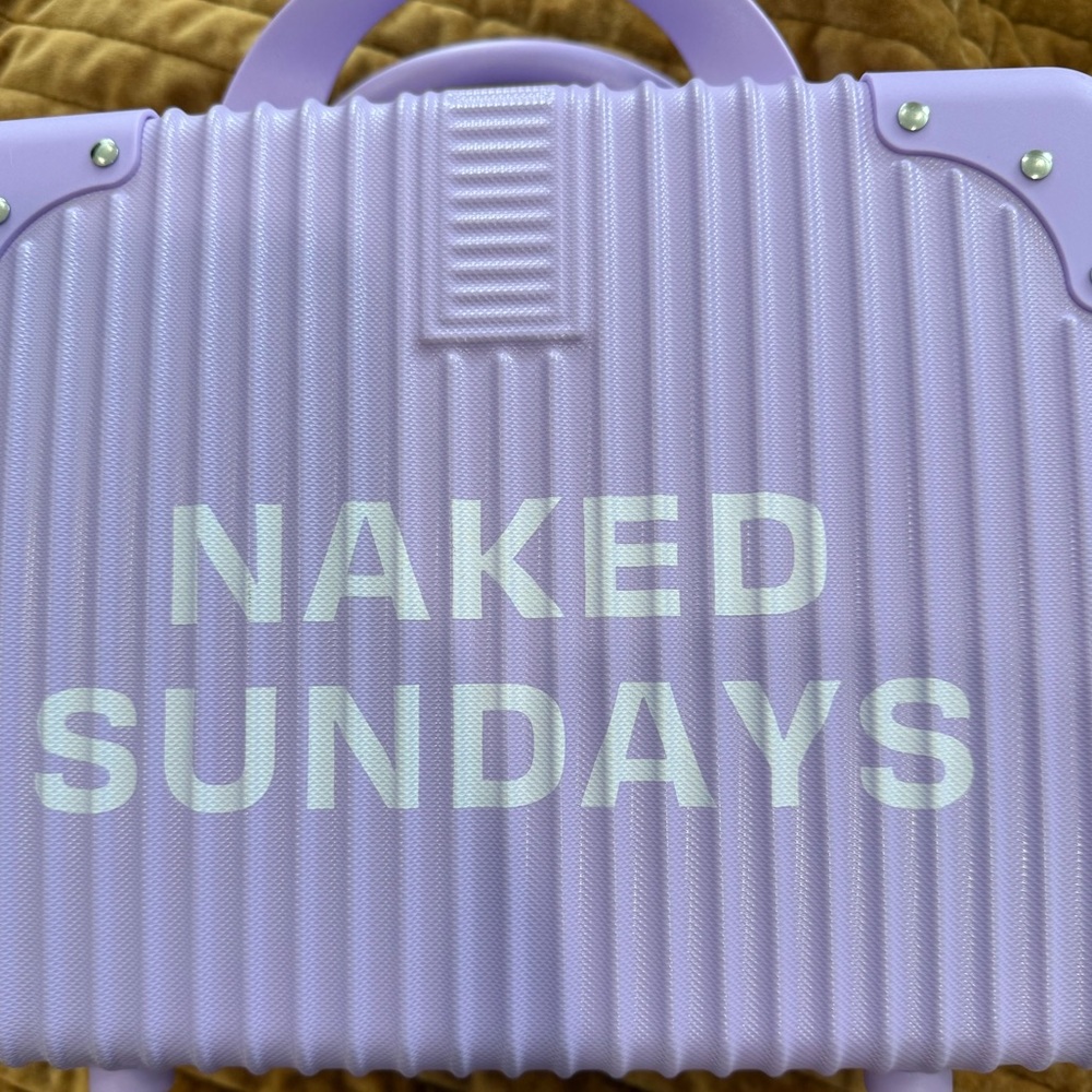 Naked Sundays Purple Skincare Case with all the fun products - Picture 5 of 6